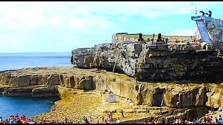 RED BULL CLIFF DIVING IRELAND SERPENTS LAIR [upl. by Ahsimet781]