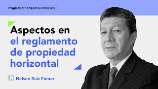 Especificaciones en el reglamento de propiedad horizontal para el cobro de zonas comunes [upl. by Nerek]