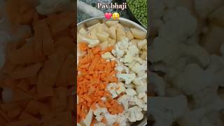 Tasty and Easy Pav Bhaji Recipe❤️🤤🍱viralshort food song views [upl. by Fredric]