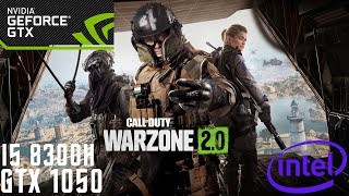 Call of Duty Warzone 20 DMZ on Gtx 1050  Intel core I5 8300h [upl. by Acceber872]