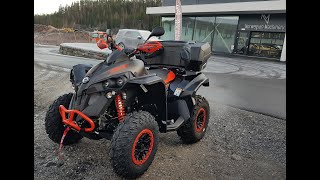 2021 canam renegade 1000 Xxc T Norway walkarround [upl. by Yrod]