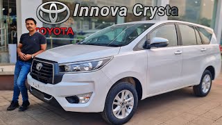 Toyota Innova Crysta GX 2024 Variant Review pricing and Walkaround  Digital motors automobile [upl. by Eak]