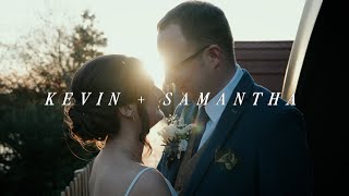 Kevin  Samantha  Hanbury Wedding Barn  Wedding Film [upl. by Gillian824]