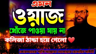 এমন ওয়াজ খোঁজে পাওয়া যায় না  allama delwar hussain saidi waz  দেলোয়ার হোসেন সাঈদী ওয়াজ [upl. by Debee]