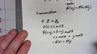 Abstract Algebra 104 Homomorphisms and Kernels [upl. by Demahum]