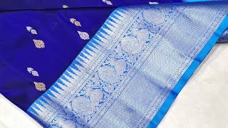 VENKATAGIRI PATTU SAREES BIG BORDER SAREES BRIDAL WEAR SAREES [upl. by Rizas]