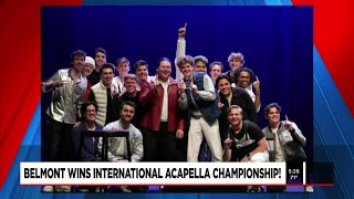 Belmont wins international acapella championship [upl. by Enoid83]