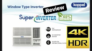 Koppel Window Type Inverter Aircon Review [upl. by Lali607]