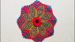 New flower design doormat [upl. by Cadmarr]