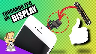 Como Trocar Conector do Flex de FPC iPhone [upl. by Gnoht680]