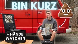 DAS ist die einfachste SanitärLösung im DIY Campervan [upl. by Nichani]