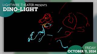 Lightwire Theater presents DinoLight  Wortham Center [upl. by Nnednarb]