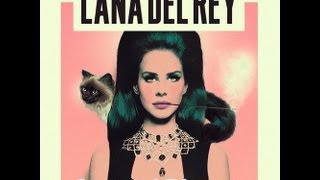 LANA DEL REY QUEEN OF DISASTER ON SCREEN LYRICS [upl. by Spanjian40]