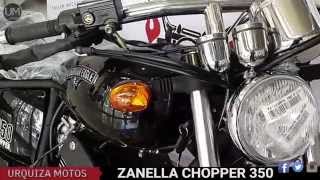 Zanella Chopper 350  Patagonian Eagle Nuevo Modelo 2015  Urquiza Motos [upl. by Dej]