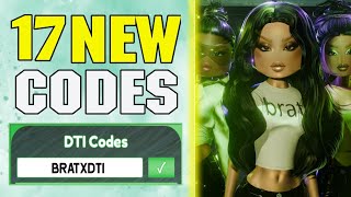 NEW CODES ROBLOX DRESS TO IMPRESS CODES 2024  DTI CODES  DTIxbrat UPDATE [upl. by Petit]