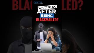 What To Do After Being Blackmailed Online shorts blackmail socialmedia onlinethreats [upl. by Kira]