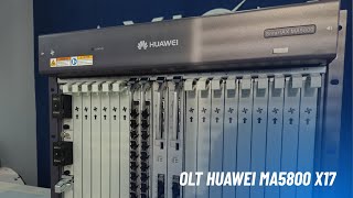 UNBOXING OLT HUAWEI MA5800 X17 XPON  UN TREMENDO MONSTRUO🔥 [upl. by Shu962]