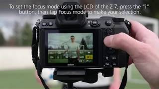 Z Series Autofocus Modes Tutorial [upl. by Jentoft]