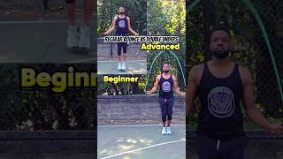 Jump Rope Tricks Double Unders vs Regular Bounce [upl. by Goren]