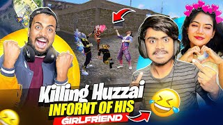 Finaly Priya Mil Gayi 🤭 Killing Huzzai Squad amp Priya In Live Reaction 😱  Garena Free Fire India [upl. by Haonam429]