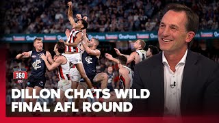 THE EIGHT IS SET  AFL boss questioned on controversial finals fixtures 🤔  AFL 360  Fox Footy [upl. by Netsrak757]