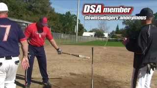 Softball Hitting Correcting a Downswing brings BIG results Swing Makeover episode 26 [upl. by Nnayd207]