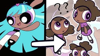 Redesigning Bliss  Powerpuff Girls SPEEDPAINT [upl. by Imhskal]