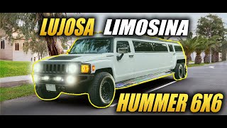 LIMOSINA HUMMER 6X6 DE LUJO LIMAPERÚ [upl. by Alrich]