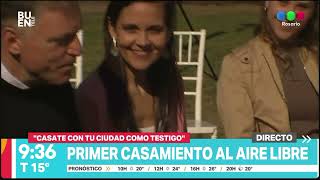 Comienzan los casamientos • Telefe Rosario [upl. by Icul]