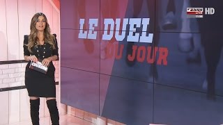 Amelie Bitoun French Presenter Overknees 12 4 2017 [upl. by Zsa Zsa836]