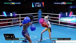 Olympics Boxing Ukraine vs Finland Exhibition 1 [upl. by Colfin]