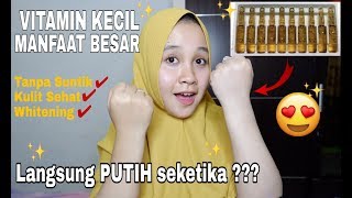 DIY HANDBODY PEMUTIH  CARA MEMUTIHKAN KULIT TANPA SUNTIK   VC Injection  Erni Mailenny [upl. by Doris633]