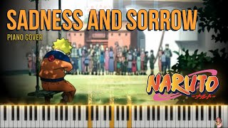 Sadness and Sorrow Piano Cover  Naruto OST [upl. by Lupe23]