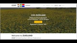 Zuidland  A New Start For The Minority Boer Nation Brought To You By USAF [upl. by Demp]