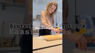 ZO makkelijk 🧀 sinterklaasrecept kaasstengels recept minivlog vlog zegmaarfem [upl. by Alikee]