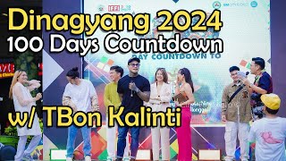 Iloilo City  Dinagyang 2024  100 Days Countdown  Influencers w TBon Kalinti [upl. by Olodort]