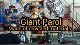 Giant Parol Contest I Recycled Christmas Decor recycle christmas [upl. by Malsi]