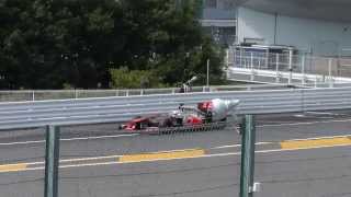 ２０１３ 鈴鹿 Ｆ１ フリー走行 コースイン編② [upl. by Chick]