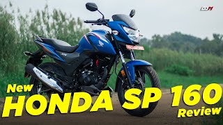 HONDA SP 160 Bs6 OBD2 Model Malayalam Review  One D Malayalam [upl. by Cyrille]