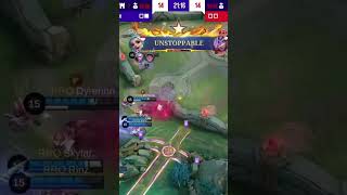 MATCH KEDUA RRQ HOSHI VS FNATIC ONIC PH mobilelegends shorts rrq fnaticonicph esl mlbb [upl. by Tahpos]