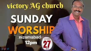 AG church nizamabad is live [upl. by Ahsitram]