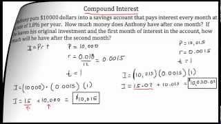 Compound Interest [upl. by Heddi971]