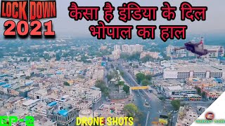 Hearts Of Bhopal Mp Nagar Drone Shot Mavic Air 2 Ep2 [upl. by Clarette428]