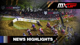 News Highlights  MXGP of France 2023 MXGP Motocross [upl. by Reube364]