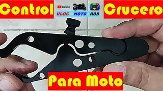 ¿Cómo funciona el Control Crucero para Moto  Cruise Control for Motorcycles [upl. by Yelhak]