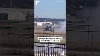 Texas pilot ejects from F35B near White Settlement [upl. by Mayer]