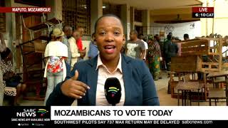 Mozambicans to vote today [upl. by Indira]