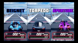 Beignet VS Torpedo VS Aperture 2024 Other Fastest Speed Test in Roblox Jailbreak [upl. by Culberson]