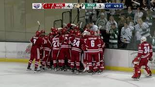 Wisconsin Hockey  Highlights vs Bemidji State 101323 [upl. by Senilec]