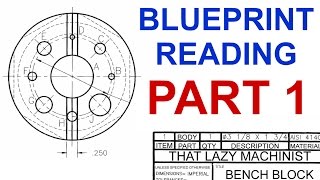 BLUEPRINT READING PART 1 Marc LEcuyer [upl. by Kcirdorb]